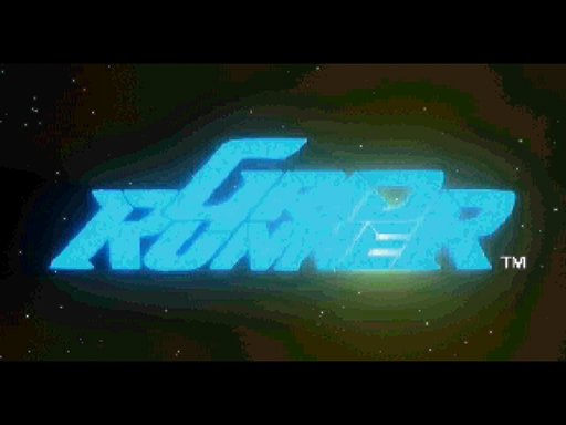 Grid Runner title screen for Sega Saturn